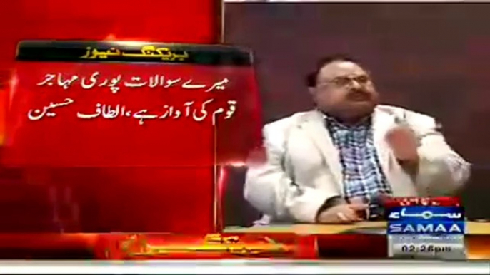 Altaf Hussain Has Posted 14 Questions For Army Chief. Gen Raheel Sharif