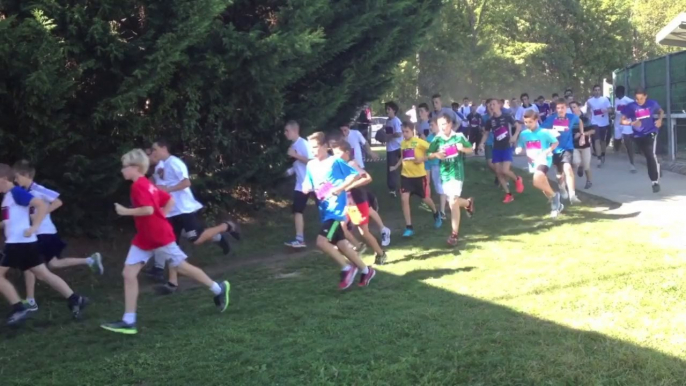 Le premier trail des collégiens