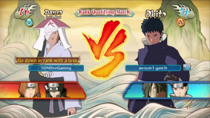 Danzo VS Obito Uchiha In A Naruto Shippuden Ultimate Ninja Storm Revolution Ranked Xbox Live Match / Battle / Fight