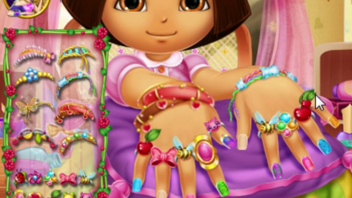 Dora The Explorer Dora Nails Spa Let's Play / PlayThrough / WalkThrough Part