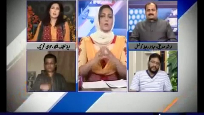 Ayaz Latif Palijo with Asma Sheerazi on Samaatv p-3/3