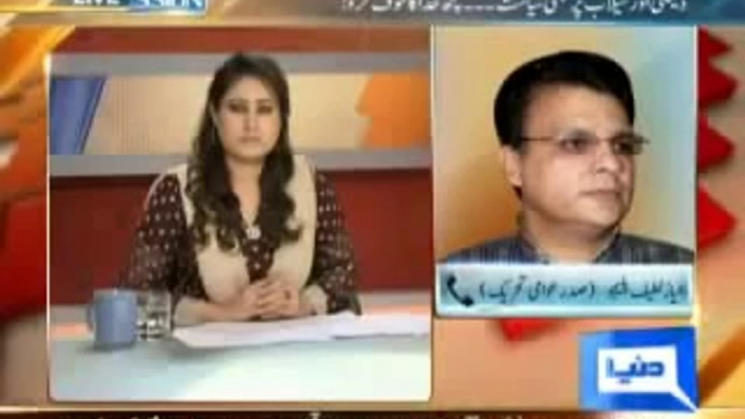 Ayaz Latif Palijo with Asma Chaudhry Sindh Floods Rains Karachi Killings 1/2