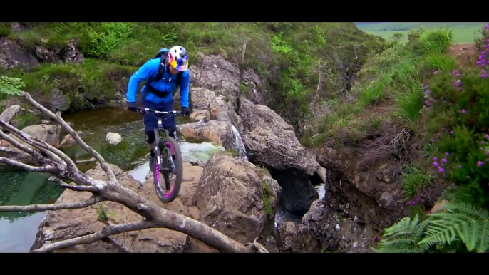 Démo de VTT Trial par Danny Macaskill sur son île natale!