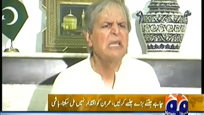 Imran Khan can do as many Jalsas he want but he will not get the Power Javed Hashmi