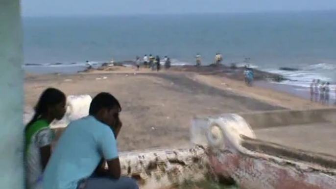 Bhimli Beach view near Vishakhapatnam Vizag SKMClasses Subhashish 1