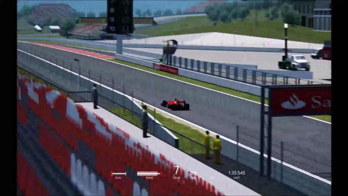 FF1 2015 (Ferrari SF15T Livery), Circuit de Catalunya, Replay, Assetto Corsa HD