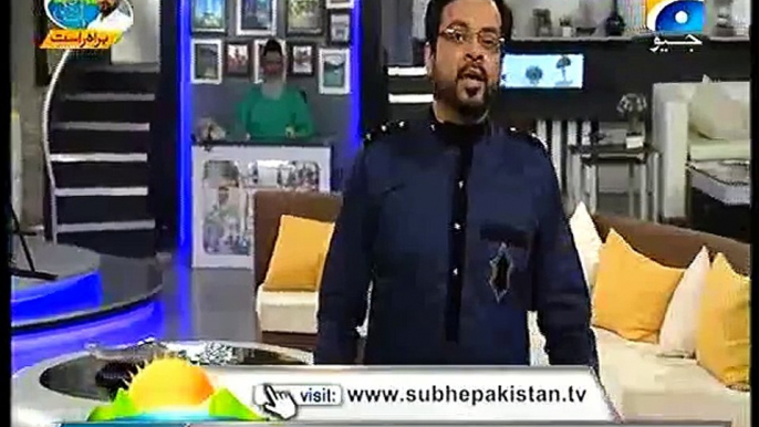 Dr. Aamir Liaquat Blasted on ISIS who Burned Jordanian Pilot alive