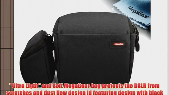 MegaGear ''Ultra Light'' NEW Stylish Camera Bag Adventure for Nikon 1 J4 with 10-30mm Lens