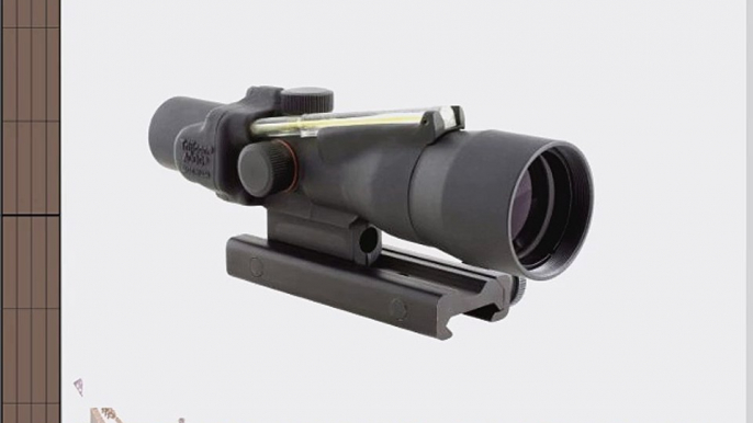 Trijicon ACOG 3x30 Scope Dual Illuminated  Horseshoe/Dot Amber