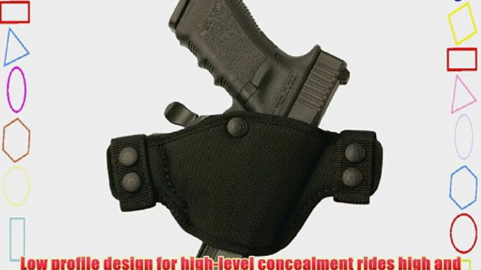 Bianchi 4584 Black Evader Size 14A Holster Springfield Xd-9 (Left Hand)