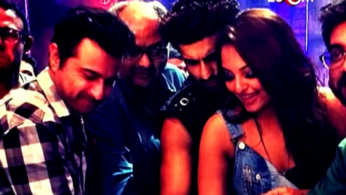 Arjun Kapoor and Sonakshi Sinha's spotted together at Mehboob Studios - CAPTURED!