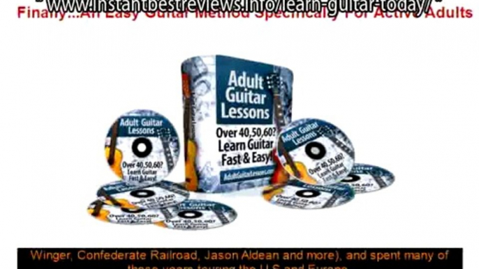 learn how to play acoustic guitar for beginners pdf   Adult Guitar Lessons Fast and easy video lesso