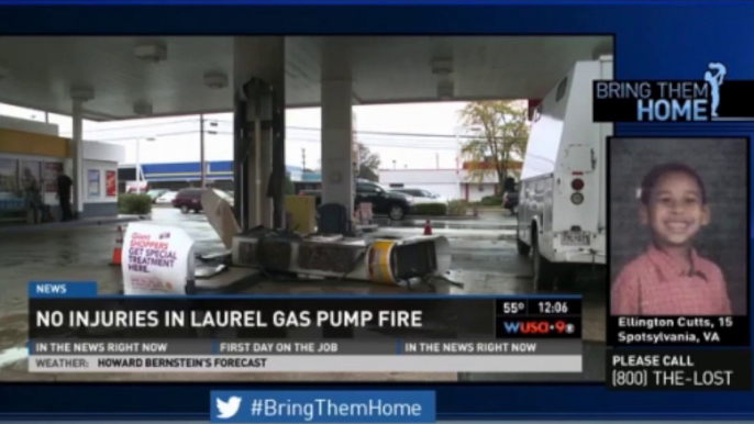 Fire Breaks After Driver Takes Off With Gas Pump Nozzle Still Attached