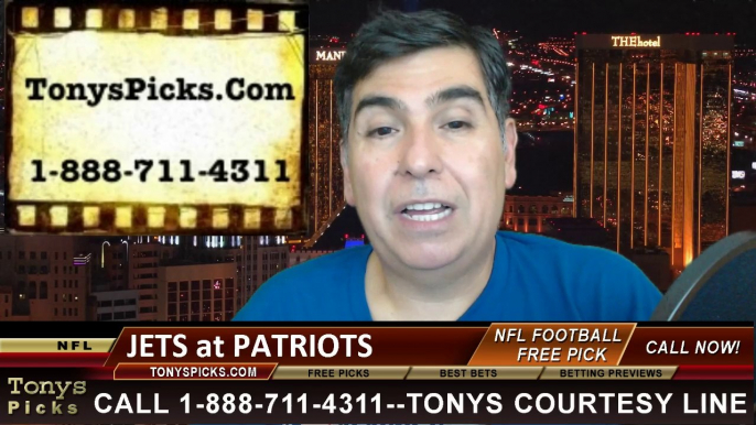 New England Patriots vs. New York Jets Free Pick Prediction NFL Pro Football Odds Preview 10-16-2014