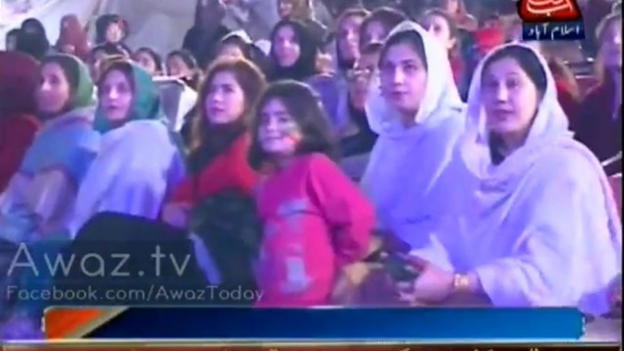 Imran Khan Speech in PTI Azadi March at Islamabad - 14th October 2014