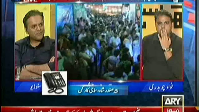 A Prominent PMLN Supporter rejects and Slams his Own Party during Live Show