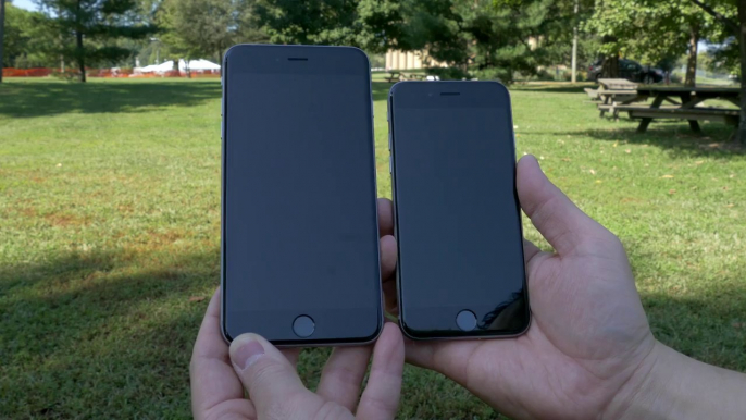 Apple iPhone 6 vs 6 Plus Dual Unboxing and Comparison (128GB and 64GB)