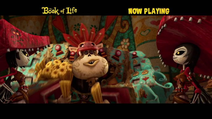 The Book of Life TV Commercial- Now Playing (2014) - Channing Tatum, Zoe Saldana Animated Movie