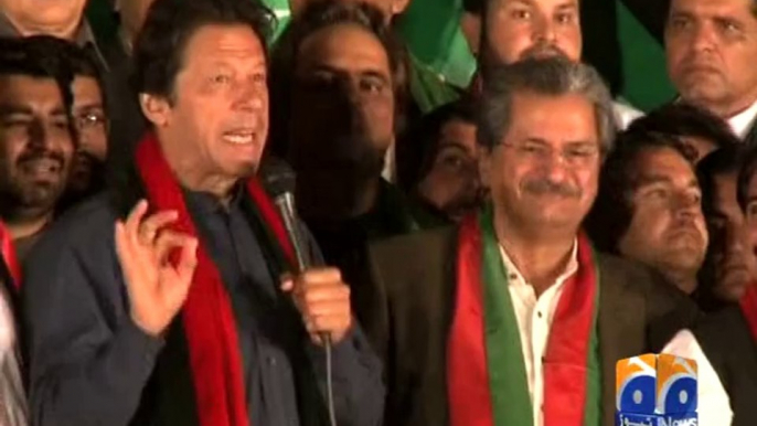 Will call off sit-in if Nawaz Sharif declares assets: Imran-21 Oct 2014