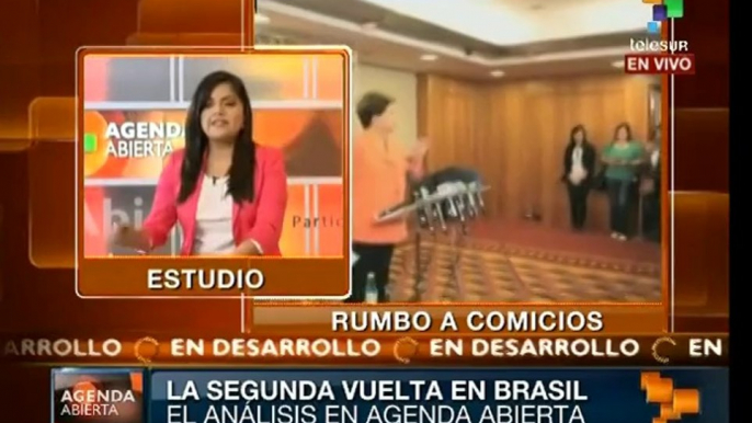 Encuestas privilegian a Rousseff rumbo a la segunda vuelta: análisis