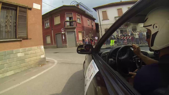 Toyota Celica GT Four - onboard Rally Show Corbetta