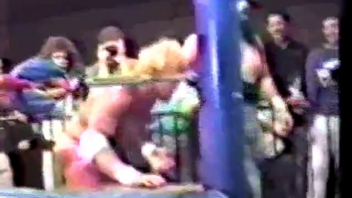 Cactus Jack vs Eddie Gilbert, Falls Count Anywhere (1991.03.21 TWA)