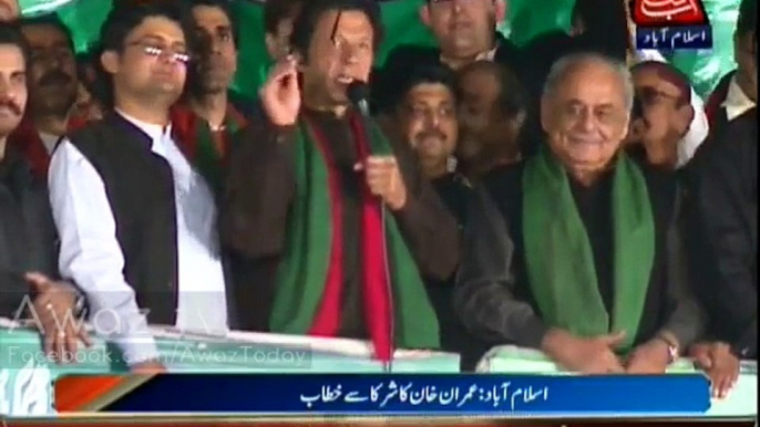 Imran Khan Speech in PTI Azadi March at Islamabad , 28 October 2014