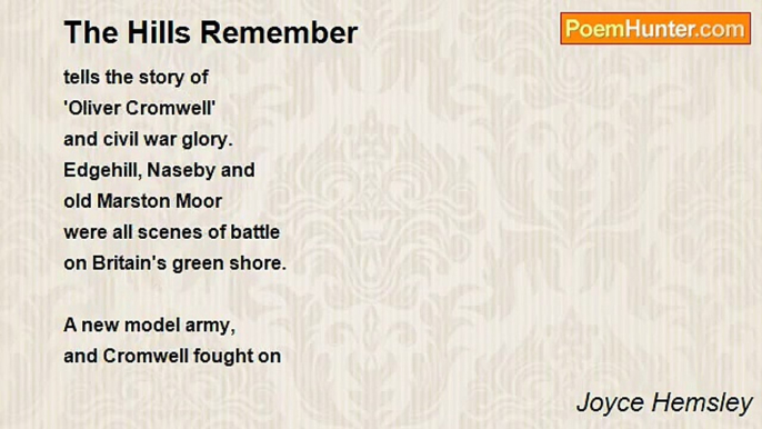 Joyce Hemsley - The Hills Remember