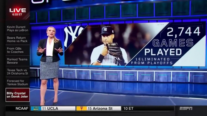 Billy Crystal on Derek Jeter (Full Tribute HD)