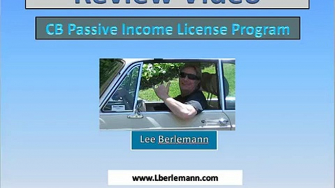 CB Passive Income License Program Review - CB Passive Income License Program