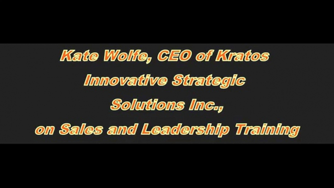 Kratos CEO Kate Wolfe on Sales & Leadership Training