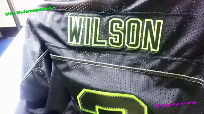 Cheap NFL Jersey NEW Seahawks Jersey Russell Wilson Lights f