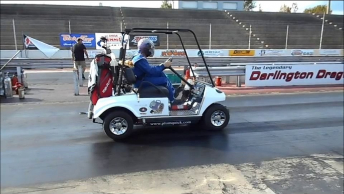 Voiture de golf la plus rapide du monde : 150 km/h! Record du monde battu...