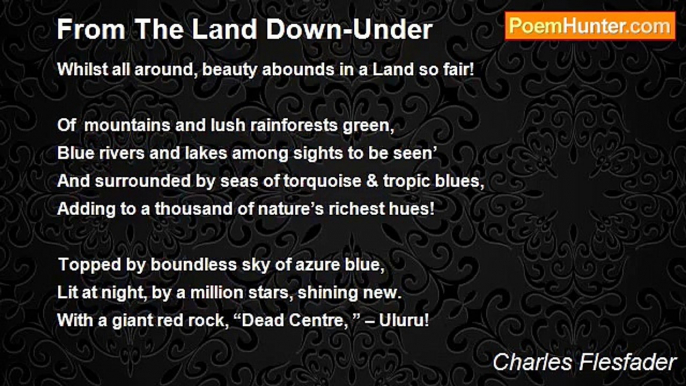 Charles Flesfader - From The Land Down-Under