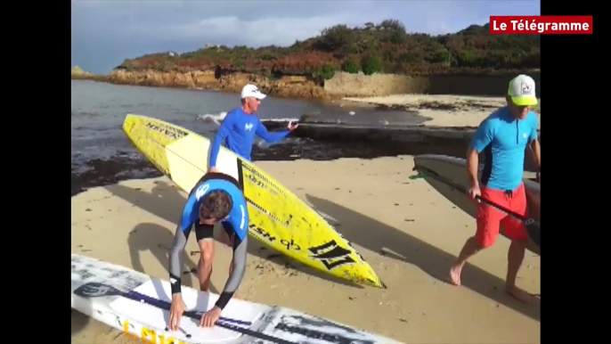 Stand up paddle. Trois " baie de Morlaix " au championnat de France