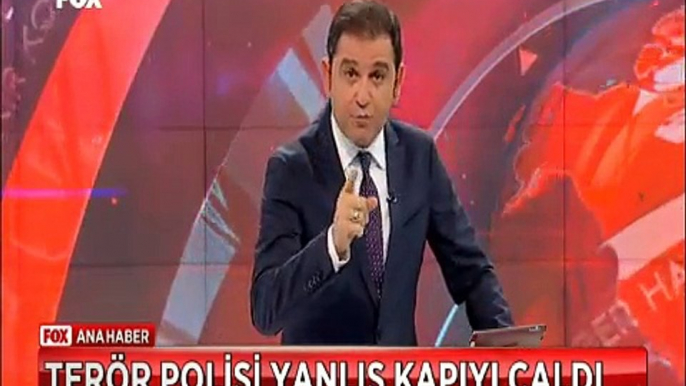 Terör operasyonu yapan özel harekatçılar yanlış kapıyı çalınca