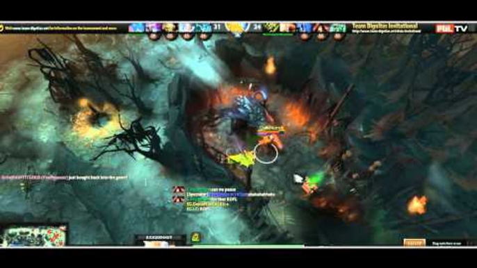 Dignitas vs Gosu ROSHAN FIGHT @ Dignitas Dota 2 Invitational