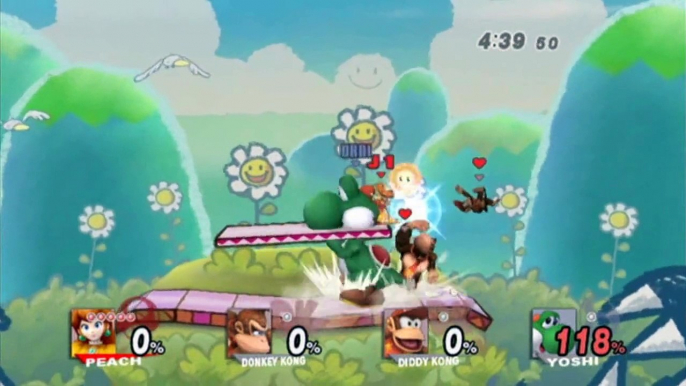 Super Smash Bros. Brawl - Mode Classique : Peach