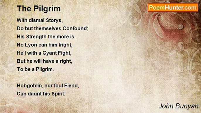 John Bunyan - The Pilgrim