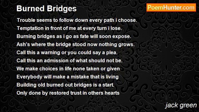 jack green - Burned Bridges