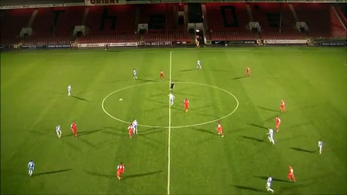 Rush et grosse mine (Youth FA Cup - Lleyton Orient)