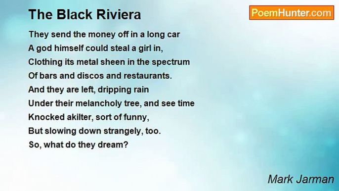 Mark Jarman - The Black Riviera