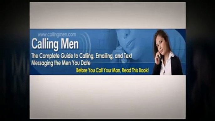 Relationships And Men - Calling Men