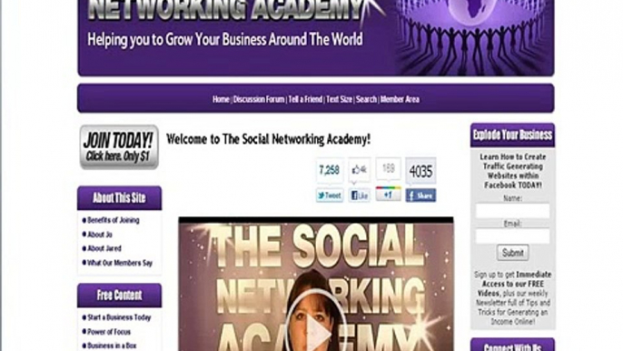 The Social Networking Academy Review