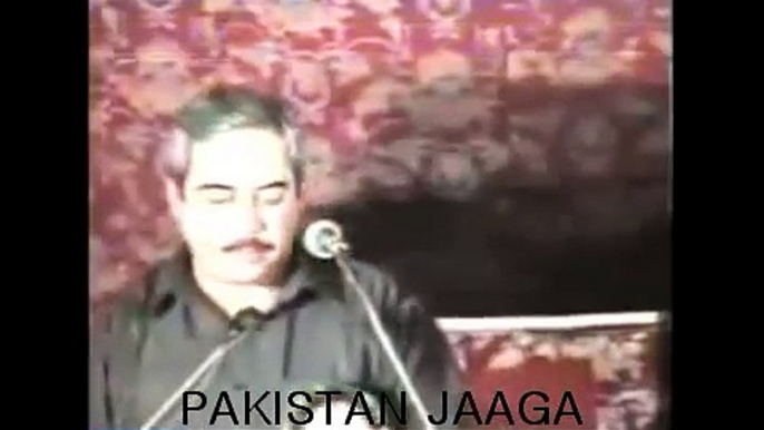 Mir Murtaza Bhutto Blasts Asif Ali Zardari And Benazir Bhutto In His Speech