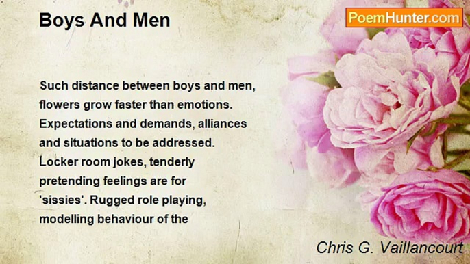 Chris G. Vaillancourt - Boys And Men