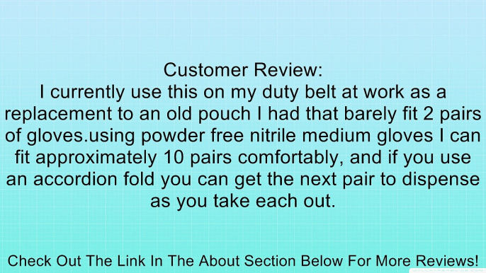 Condor EMT Glove Pouch Review