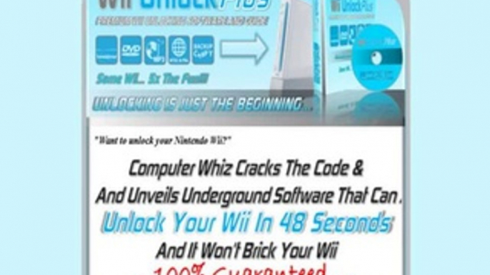 Wii Unlock Plus  Hot Graphics + Backend Sales = Aff. Dream