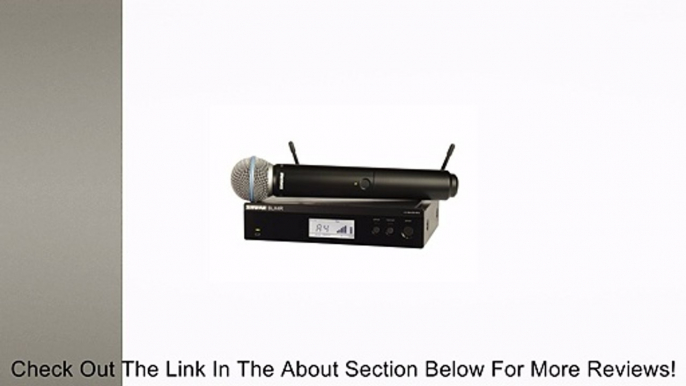 Shure BLX24R/B58 Wireless Vocal Rack Mount System with Beta 58A Handheld Microphone, M15 Review