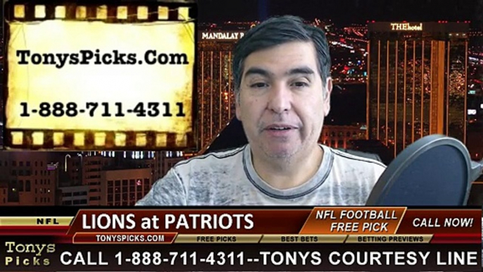 New England Patriots vs. Detroit Lions Free Pick Prediction NFL Pro Football Odds Preview 11-23-2014